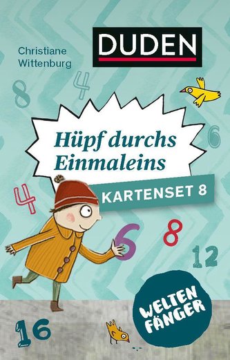 Weltenfänger: Hüpfe durch das Einmaleins (Kartenset 8)