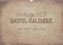 Vintage DIY Bastel-Kalender (Wandkalender 2021 DIN A3 quer)