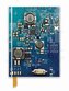 Circuit Board Blue (Foiled Journal)