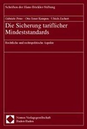 Die Sicherung tariflicher Mindeststandards