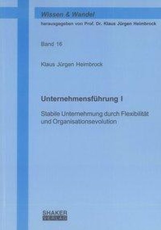 Unternehmensführung I
