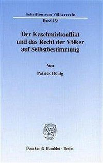 Der Kaschmirkonflikt und das Recht der Völker auf Selbstbestimmung.