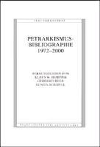Petrarkismus-Bibliographie 1972-2000