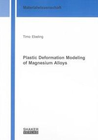 Plastic Deformation Modeling of Magnesium Alloys