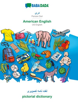 BABADADA, Persian Dari (in arabic script) - American English, visual dictionary (in arabic script) - pictorial dictionary