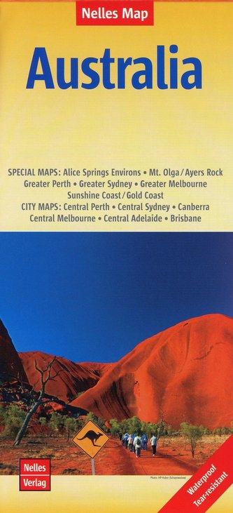 Nelles Map Landkarte Australia 1:4 500 000