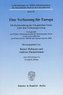 Eine Verfassung für Europa
