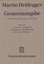 Heidegger Gesamtausgabe Bd. 50. Nietzsches Metaphysik (für Wintersemester 1941/42 angekündigt, aber nicht vorgetragen) Einleitun