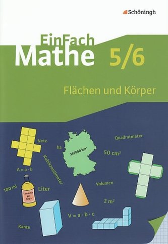 EinFach Mathe. Flächen und Körper