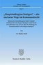 Hauptstadtregion Stuttgart - alte und neue Wege im Kommunalrecht.