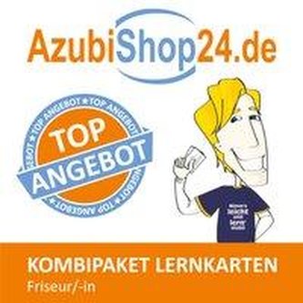 AzubiShop24.de Kombi-Paket Lernkarten Friseur/in