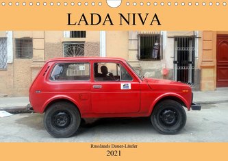 LADA NIVA - Russlands Dauer-Läufer (Wandkalender 2021 DIN A4 quer)