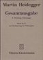 Gesamtausgabe Abt. 2 Vorlesungen Bd. 56/57. Zur Bestimmung der Philosophie