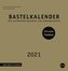 Bastelkalender 2021 gold, mittel