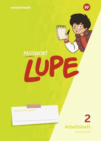 PASSWORT LUPE - Sprachbuch 2. Arbeitsheft 2 DS Druckschrift