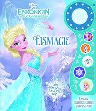 Lightshow Soundbuch - Disney - Die Eiskönigin, Eismagie - interaktives Pappbilderbuch mit leuchtendem Kristall-Licht und fünf za