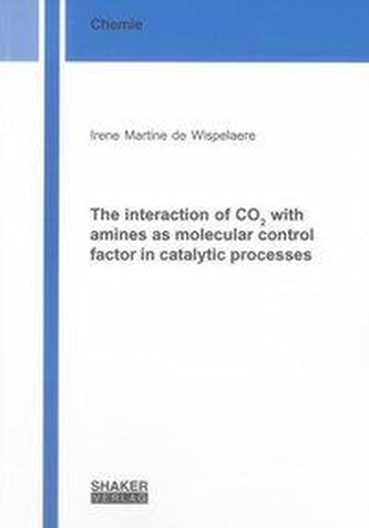 The interaction of CO2 with amines as molecular control factor in catalytic processes