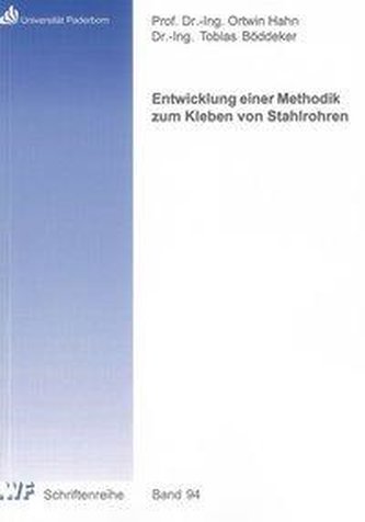 Entwicklung einer Methodik zum Kleben von Stahlrohren