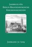 Jahrbuch für Berlin-Brandenburgische Kirchengeschichte 72