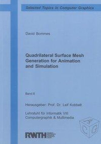 Quadrilateral Surface Mesh Generation for Animation and Simulation