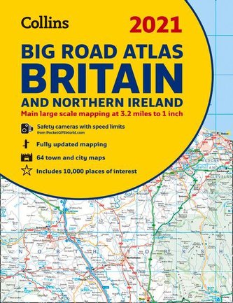 Collins Big Road Atlas Britain 2021