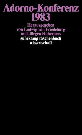 Adorno-Konferenz 1983