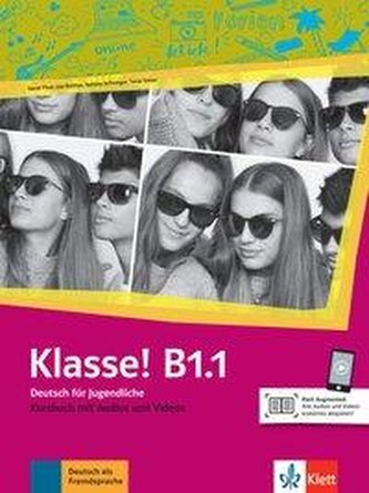 Klasse! B1.1. Kursbuch mit Audios und Videos