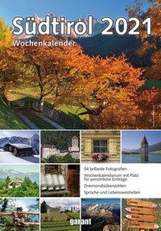 Wochenkalender Südtirol 2021