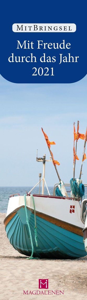 Mit Freude durch das Jahr 2021 Lesezeichenkalender