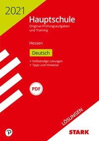 STARK Lösungen zu Original-Prüfungen und Training Hauptschule 2021 - Deutsch - Hessen