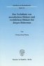Das Verhältnis von moralischem Diskurs und rechtlichem Diskurs bei Jürgen Habermas