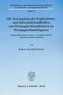 Die Neuregelung der Explorations- und Informationspflichten von Wertpapierdienstleistern im Wertpapierhandelsgesetz