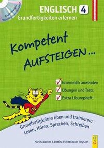 Kompetent Aufsteigen Englisch 4 - Grundfertigkeiten erlernen mit CD
