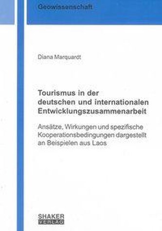 Tourismus in der deutschen und internationalen Entwicklungszusammenarbeit