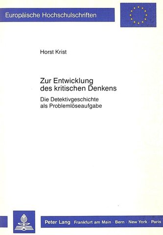 Zur Entwicklung des kritischen Denkens