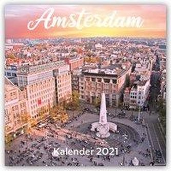 Amsterdam 2021 - 16-Monatskalender