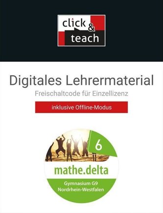 mathe.delta 6 click & teach Nordrhein-Westfalen