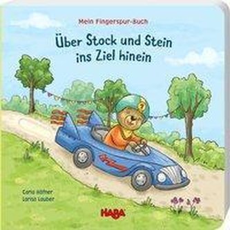 Mein Fingerspur-Buch - Über Stock und Stein ins Ziel hinein