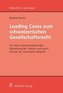 Leading Cases zum schweizerischen Gesellschaftsrecht