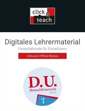 D.U. DeutschUnterricht 7. click & teach Box Bayern