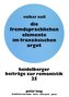 Die fremdsprachlichen Elemente im französischen Argot