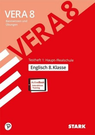 VERA 8 2019 - Testheft 1: Haupt-/Realschule - Englisch 8. Klasse