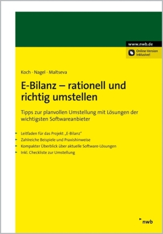 E-Bilanz - rationell und richtig umstellen