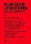 Prikazi ljubavi u bosanskoj, hrvatskoj i srpskoj knjizevnosti. Od renesanse do danas. Darstellung der Liebe in bosnischer, kroat