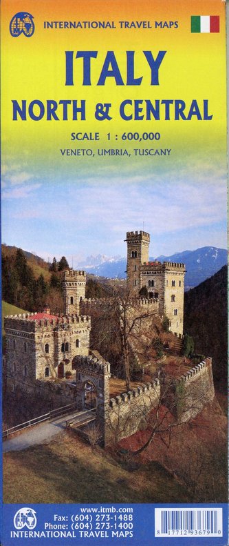 Italy North & Central 1:600 000