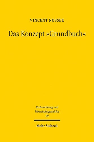 Das Konzept Grundbuch