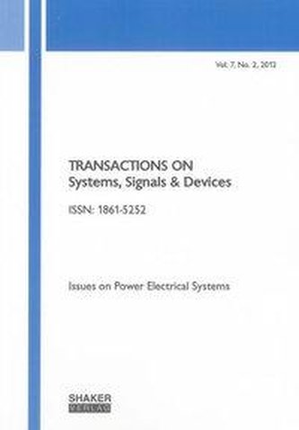 Transactions on Systems, Signals and Devices Vol. 7, No. 2