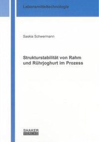 Strukturstabilität von Rahm und Rührjoghurt im Prozess