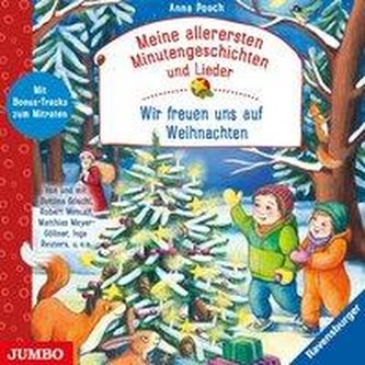 Meine allerersten Minutengeschichten und Lieder: Wir freuen uns auf Weihnachten
