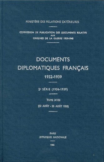 Documents diplomatiques français